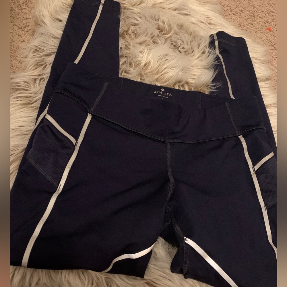 LAST CHANCE Navy Athleta leggings